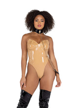 Load image into Gallery viewer, Amara High-Cut Vinyl Bodysuit
