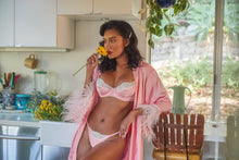 Load image into Gallery viewer, Muna 2pc Lace and Satin Underwire Bra Set
