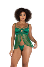 Load image into Gallery viewer, Taraji 2PC Underwire Babydoll Set
