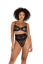 Load image into Gallery viewer, Zola 2PC Floral High-Waisted Bra Set
